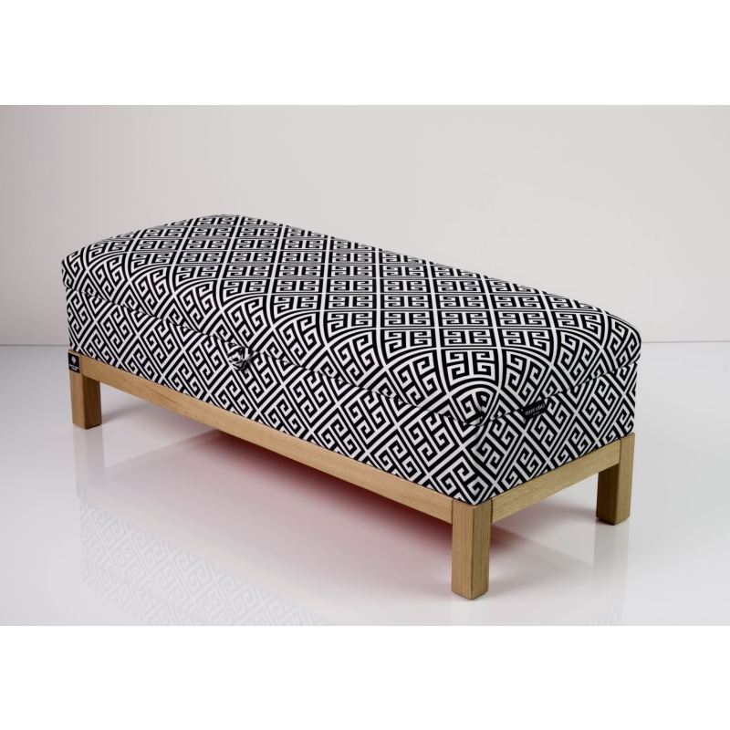 Kufer Pikowany Butelkowa Żółcień Cytrynowa Guzik Tapicerowany/Kryształ Q-1 Rozmiary od 50 cm do 200 cm